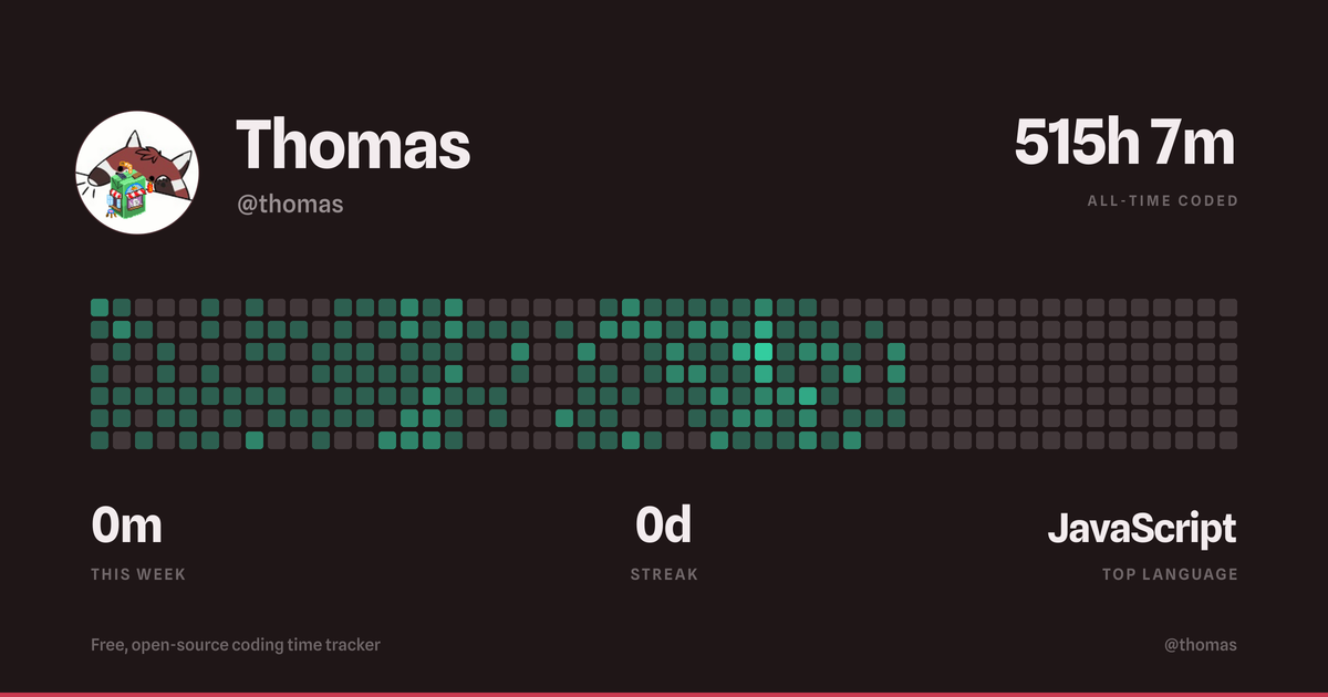 @thomas | Hackatime